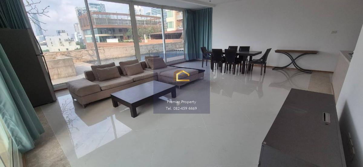 The Empire Place – คอนโดมิเนียมหรูให้เช่า ใจกลางสาทร 3 ห้องนอน พร้อมสระส่วนตัว