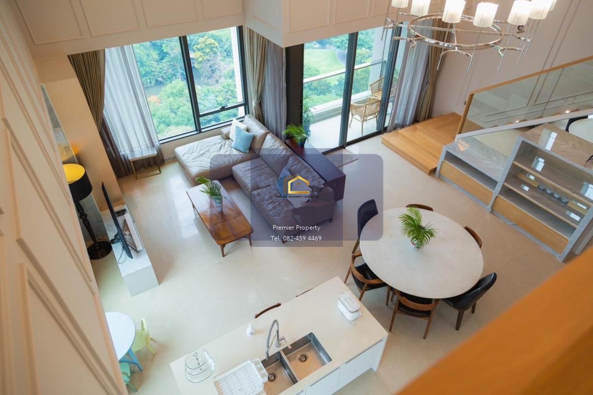 For Rent Fully furnished Duplex 3 bedrooms, 3 bathrooms Sindhorn Residence