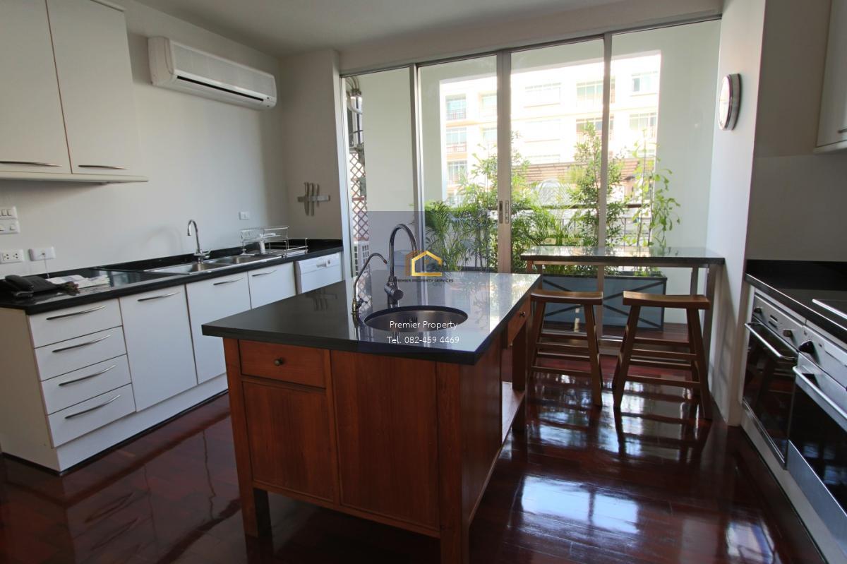 อพาร์ตเมนต์หรู 4 ห้องนอน ใจกลางย่านสาทร ใกล้สถานีรถไฟฟ้า BTS เซนต์หลุยส์